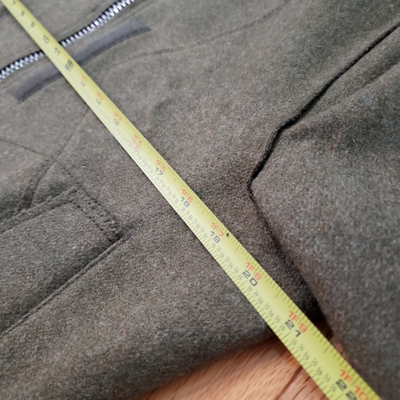 Valentino Star Motif Wool Olive Green Jacket - Picture 15 of 16